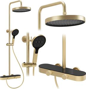 Zuhanyszett Rea Creo Brush Gold