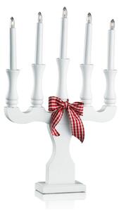 Markslöjd RYDBOHOLM Candle light 5L White/decoration E10 5 WOOD
