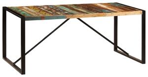 VidaXL tömör újrahasznosított fa étkezőasztal 180 x 90 x 75 cm