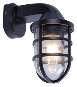 Viokef CAP fekete kültéri fali lámpa (VIO-4298100)