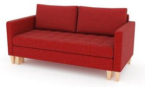 OSLO kinyitható kanapé Piros
