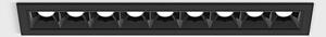 LTX VARIO COMFORT 218 fekete beltéri beépíthető lámpa (LTX-01_2181_14_930_BK)