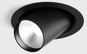 LTX fekete beltéri beépíthető lámpa (LTX-01_0593_9_940_BK)