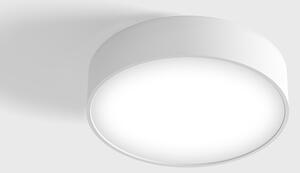 Surface mounted luminaire DISK S, D260mm, H60mm, EDISON SMD LED 25W, 2625 Lm, warm white 3000K, 110fok beam angle, white color, Driver incl. - LTX-02.2600.25.930.WH