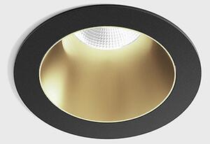 LTX NANO R Fekete - sárgaréz beltéri beépíthető lámpa