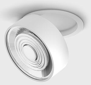 Ceiling recessed luminaire SOL IN, D95mm, H33mm, 14 W, 1425Lm, 3000K, 38fok CRI>90, 350 mA, IP 20, white color - LTX-01.9533.14.930.WH