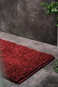 Celine Roseholz fürdőszoba szőnyeg piros-bordó