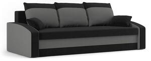 Nagy méretű HEWLET kanapéágy. Fekete-fehér
