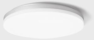 Surface mounted luminaire FLAT R2, D270mm, h 49mm, LED 24W(1960Lm)/18W(1470Lm)/10W(805Lm), 3000K/4000K, CRI>90, IP54, white color - LTX-02.2749.24.930/940.WH