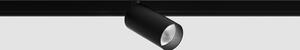 Spotlight IN_LINE TUB XS A 48, D22mm, H48mm, CREE 2.1W LED, 700mA, 113Lm, 3000K, 10fok, CRI>90, IP 20, black color - LTX-06.0248.02.930.BK