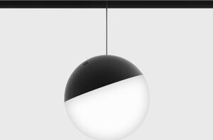 IN_LINE BALL L Pendant lamp, D180, H1500mm, Push dimmable CREE 3030 LED 28W, 2181 lm, warm white 3000K, CRI>90, 1.5m cable, black color - LTX-06.1800.28.930.BK