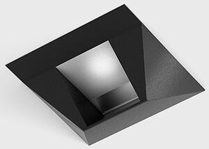 Ceiling recessed luminaire NANO S WW TRIMLESS, L35mm, W35mm, H80mm, CREE LED, 6W, 503Lm, 3000K, 25x46fok, 500mACRI>90, IP 20, black color - LTX-01.3903.6.930.BK