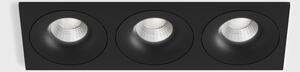 LTX RIO F3 fekete beltéri beépíthető lámpa (LTX-01_6480F3_30_930_BK)