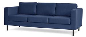 TOZZI Háromszemélyes kanapé Tengerész kék