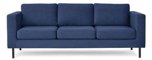 TOZZI Háromszemélyes kanapé Tengerész kék