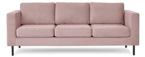 TOZZI Háromszemélyes kanapé Rózsaszín