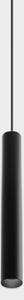 LTX TUB S P 200 fekete beltéri függeszték (LTX-03_0320_8_930_BK)