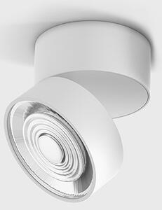 Surface mounted luminaire SOL SURF MINI, D75mm, H70mm, 7W, 624 Lm, 3000K, 45fok, CRI>90, 350 mA, IP 20, white color - LTX-02.7526.7.930.WH