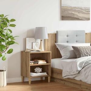 Éjjeliszekrény Artisan tölgy Gépi úton előállított fa