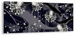 Kép - Gyémántok a térben (120x50 cm)