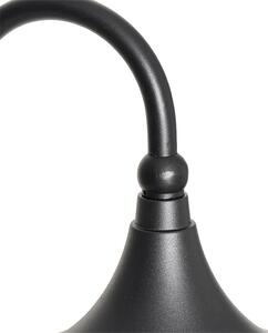 Klasszikus kültéri lámpa fekete 125 cm IP44 - Daphne