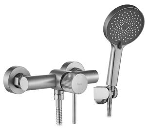 Zuhanycsaptelep Lungo Stripe BRUSH NICKEL