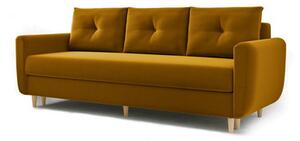 Nagyméretű szétnyitható kanapé MAWI Világos zöld