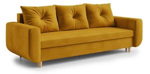 Nagyméretű szétnyitható kanapé MAWI Zöld