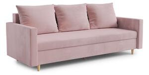ALMA Nagyméretű kinyitható kanapé Rózsaszín