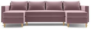 Szétnyitható kanapé LIVIO Rózsaszín