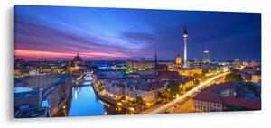 Kép - Kék ég Berlin felett (120x50 cm)