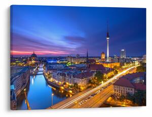 Kép - Kék ég Berlin felett (70x50 cm)