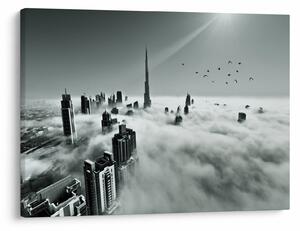 Kép - Felhőkarcolók Dubaiban (70x50 cm)