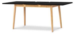 FRISK Összecsukható étkezőasztal 140 cm (antracit / tölgy)