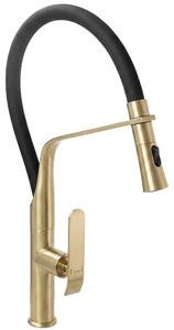 Konyhai csaptelep Rea Castor gold brush