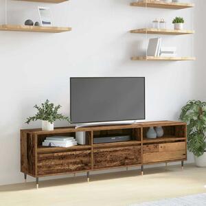 TV szekrény 150 x 30 x 45 cm Öreg fa Szerelt Fa