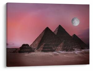 Kép - Piramisok giza, Egyiptom (70x50 cm)