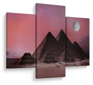 Kép - Piramisok giza, Egyiptom (90x60 cm)