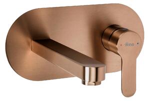Falra szerelhető csaptelep REA Arcos Brush Copper