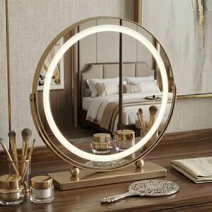 LED Tükör MAKE-UP L.Gold 40 cm