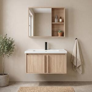 Fürdőszobabútor szett mosdóval Gama T25023 BXM 80CM