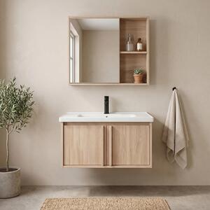 Fürdőszobabútor szett mosdóval Gama T25023 BXM 70CM