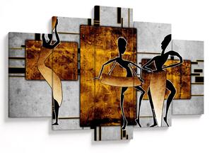 Kép - Az afrikai kultúra motívumai (150x105 cm)