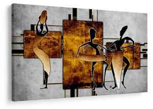 Kép - Az afrikai kultúra motívumai (90x60 cm)
