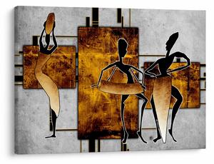 Kép - Az afrikai kultúra motívumai (70x50 cm)