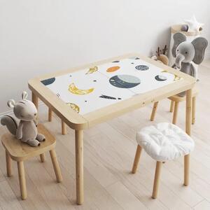 IKEA FLISAT asztal bútormatrica - Hold és bolygók