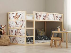 IKEA KURA ágy bútormatrica - aranyos madarak