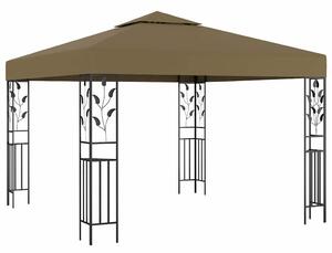 Tópszínű pavilon 3 x 3 m 180 g/m²