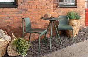 Zöld műanyag kerti bisztró asztal HOUE Nami 65 cm