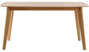 Tölgy összecsukható étkezőasztal ROWICO CIRRUS 150-195 x 90 cm